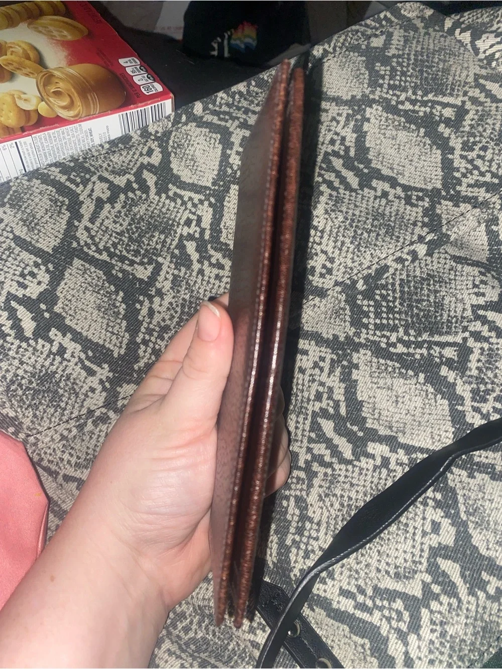 Givenchy Brown Leather Long Wallet